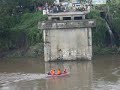 Collapsed Batangas City bridge rescue operations