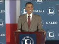 barack obama at 25th annual naleo conference