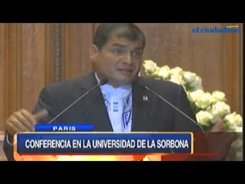 CONFERENCIA MAGISTRAL EN LA SORBONA