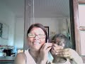 Bidia and Sneha enjoying the webcam