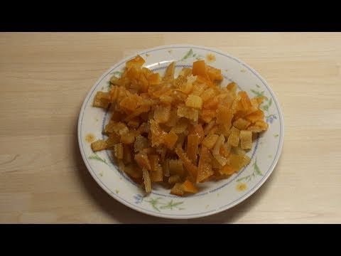how to candied lemon peel