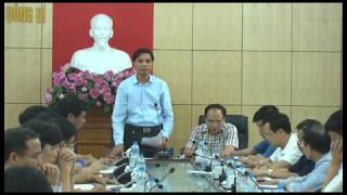 Đồng chí Vũ Văn Diện, Phó Chủ tịch UBND tỉnh làm việc với TP Uông Bí về công tác tiếp công dân