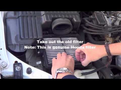 Air Filter Replacement DIY Car Maintenance – Honda Orthia