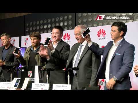 Leonardo Ponzio, en la presentación de Huawei