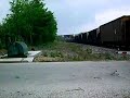 BNSF Flies Over a UPRR Coal Train @ Caldwell TX