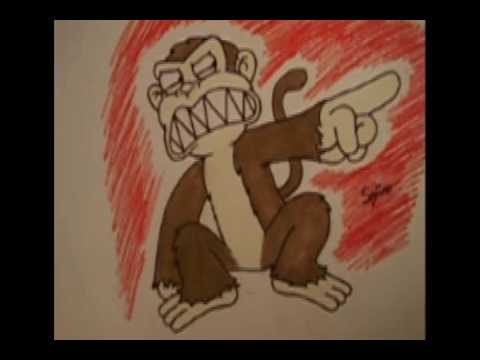 Drawing: Evil Monkey
