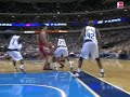 Tracy McGrady with the lookaway pass to Luis Scola!