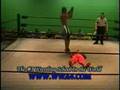 WWA4 Wrestling Move Running Leg Drop Ampliflyer Jena