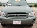 2005 Toyota Highlander  San Antonio TX