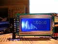 HD44780 8x2 LCD demo, alpha 1