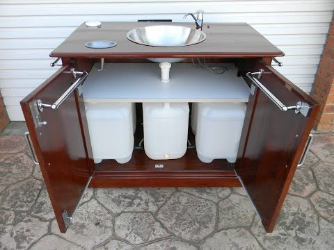 how to build a portable sink