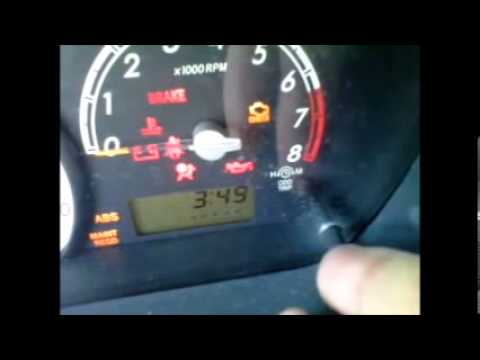 how to reset oil light on scion xd