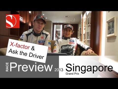 sauber - Do the drivers tailor their physio programme to specific tracks? Did you know that the triple chicane in Singapore was altered? This and more in the Sauber F...