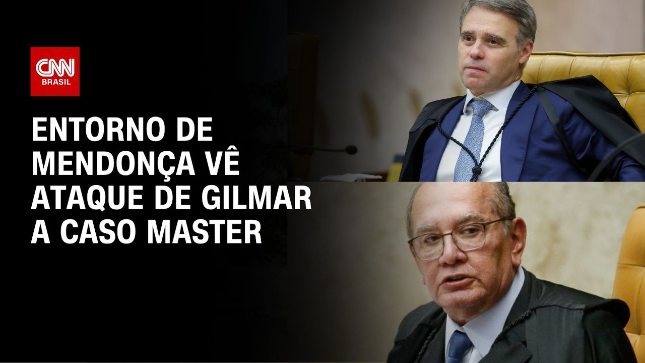 Caso Master: Entorno de André Mendonça enxerga ataque de Gilmar | CNN PRIME TIME