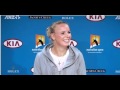 Caroline Wozniacki Funny Video Press Conference View Video