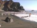 Kayak fishing Surf Wipe out instructional video