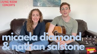 Micaela Diamond and Nathan Salstone Sing