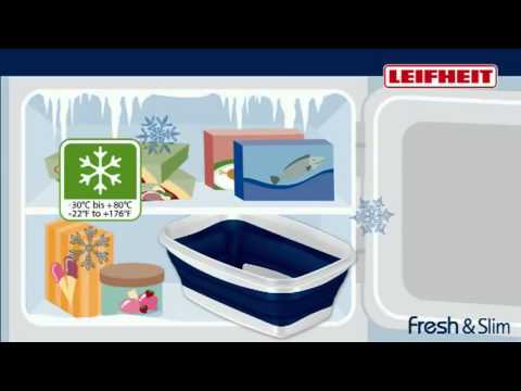 Leifheit Fresh Slim - Die faltbare Frischhaltedose