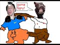 koń vs. guma