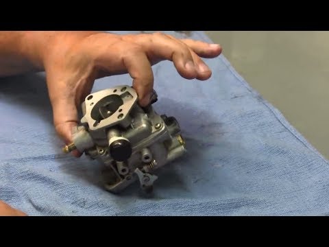 how to adjust kohler carburetor
