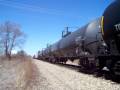 CN C44-9WL 2521 leads M342 through Crest Hill. If only the IC SD40-3 was leading, then we'd be in business! IC 6259 is one of a few IC 6200s in black paint not assigned to the DMIR.