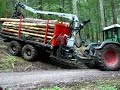 Rimorchio forestale Bernardi da bosco a strada