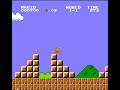 Super Mario Bros. 1-1 over the pole