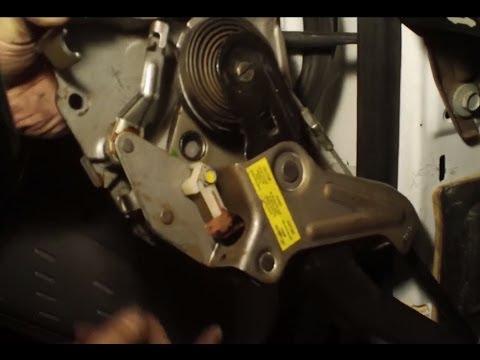 how to adjust the handbrake on a volvo xc90