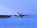 videos de DC-8 takeoff during the SAGE III Ozone Loss and Validation Experiment (SOLVE) Campaign in Kiruna, Sweden