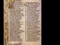 Corsican chant of the 17th century AD (Manuscrits Fransiscains) Title: 