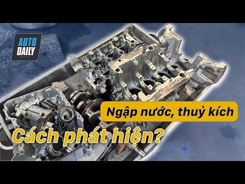 Dấu hiệu nhận biết XE NGẬP NƯỚC, THỦY KÍCH sau trận lũ ngập lịch sử 2024!