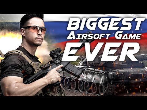 Biggest Airsoft Game Ever - Armored War VIII in Russia - RedWolf Airsoft RWTV
