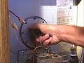 Furnace Inspection in a Mobile Home Furnace Inspection in a Mobile Home