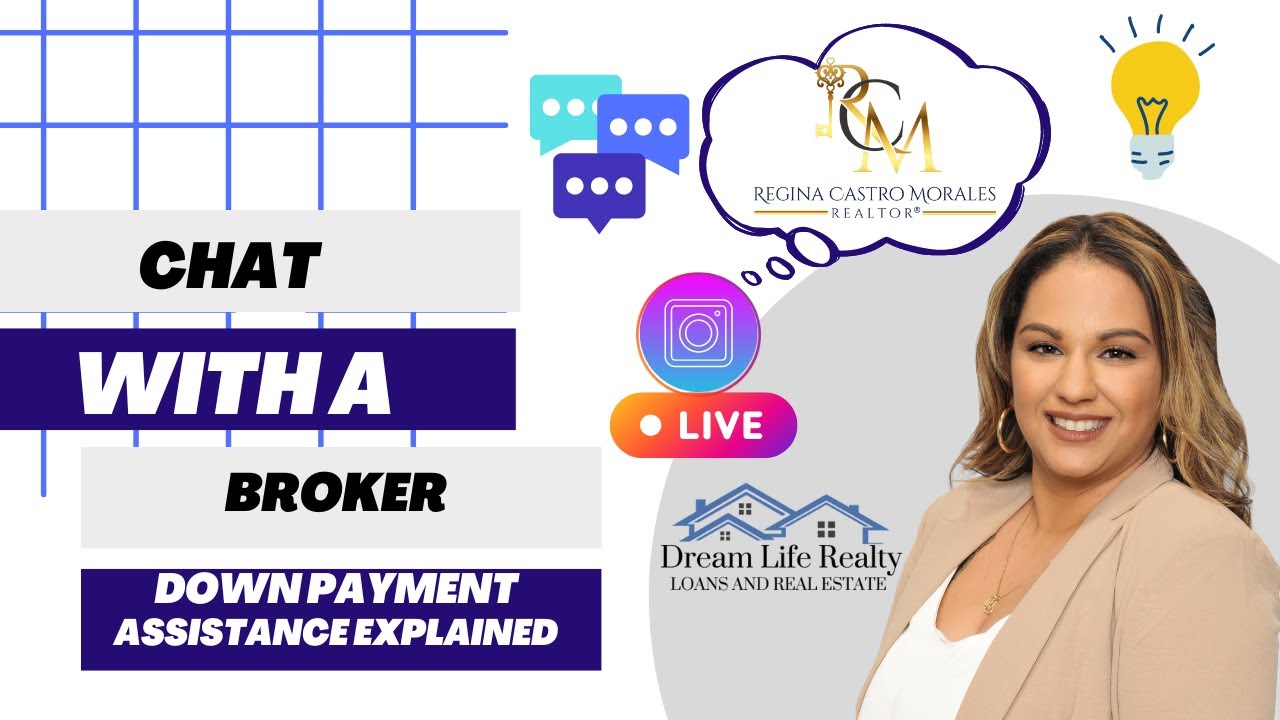 Down Payment Assistance Discussed with Broker and Real Estate Agent