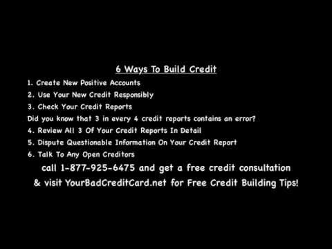 how to build credit fast