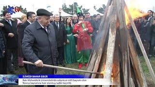 BMU da Novruz bayrami tedbiri kecilirib ETV Xeber