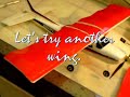 These tiny planes do not have removable wings, so here is how to make it removable and be able to experiment with different wing designs of your own.  Just like bigger RC planes, if you have a rough landing or crash, the wing just pops off with the rubber bands keeping it safe.  Hope you enjoy this, and if there is an Excedrin Commercial playing beside my video, you should visit it, because there is a $15,000 Prize for the winning video.Thanks again for watching and subscribe for more.Dave