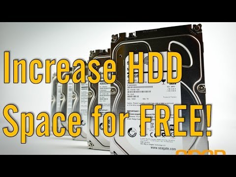 how to get more harddrive space