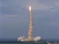 NASA's space shuttle Endeavour lifted off from the Kennedy Space Center on Wednesday, its sixth bid in recent weeks to launch toward the orbiting International Space Station.