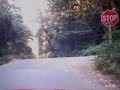 motoring in the mini cooper s up redwood gulch from stevens canyon to highway 9. the backroad way to highway 9.