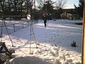 Barefoot Snow Runnnnnn