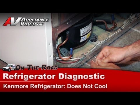 how to fix a kenmore refrigerator that is not cooling