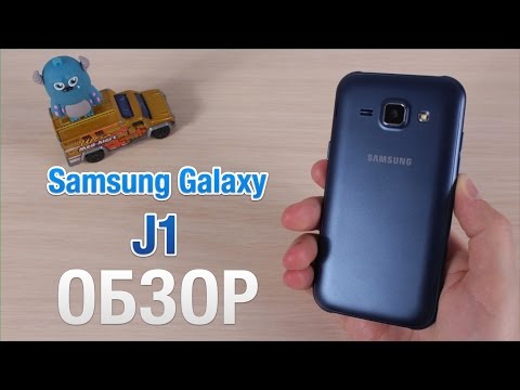 Обзор Samsung Galaxy J1 SM-J100FN (LTE, blue)
