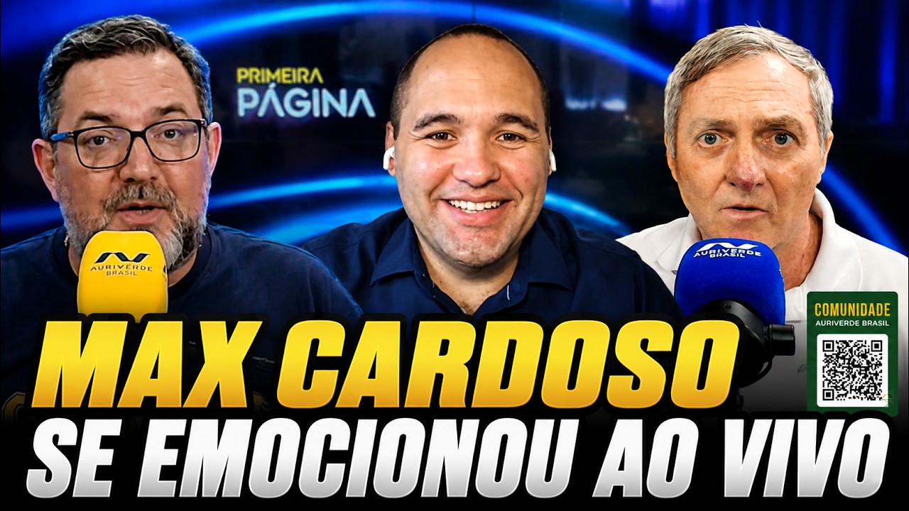 Max Cardoso se emociona ao vivo | Entrevista com Renato Bolsonaro