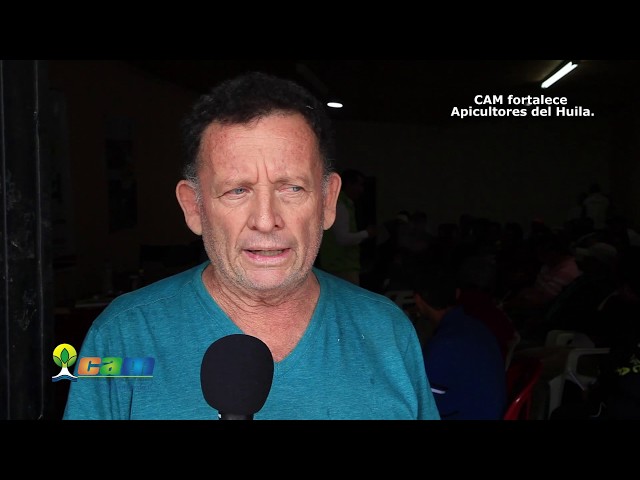 La CAM fortalece los apicultores del Huila