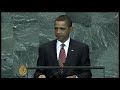 Click here to watch this video Ahmadinejad attacks Western 'hypocrisy' - 24 Sep 09