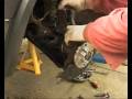 VW Golf Mk2 Brake conversion 239mm to 256mm.  First edit! 8v to 16v