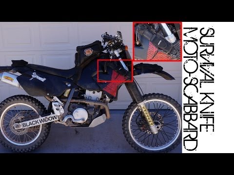 how to attach knife sheath to molle