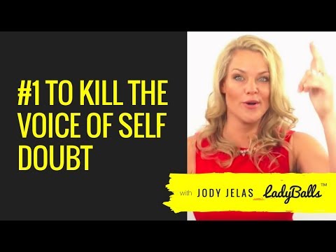 how to get rid of self doubt