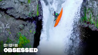 How This Guy Kayaks Over Massive Waterfalls